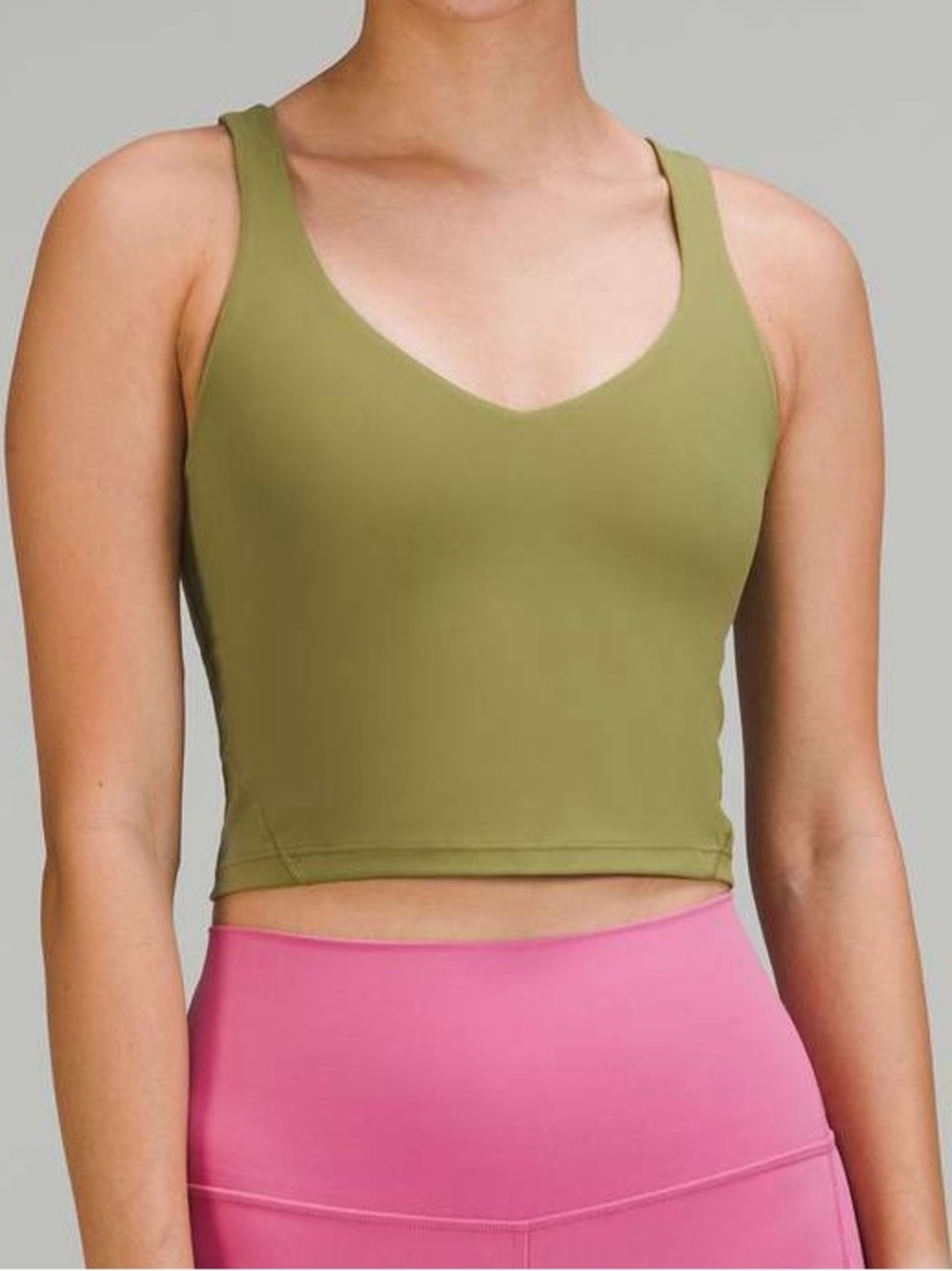 Lululemon Align Tank in Discontinued Color Army Green, Size 6.